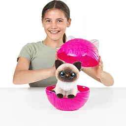 Інтерактивний ігровий набір-сюрприз Грайливі кошенята Pets and Robo Alive 9541 в асортименті - мініатюра 14