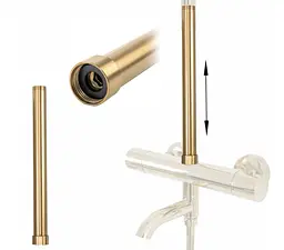 Подовжувач для душової системи Rea brushed gold 30 см REA-K7704, Золотий