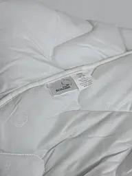 Ковдра Ecotton Євро 200х210 см антиалергенна Полісатин біла рис.Ecotton (23464) - мініатюра 3