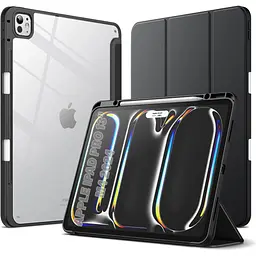 Чохол-книжка BeCover Soft Edge TPU з кріпленням Apple Pencil для Apple iPad Pro 13" M4 2024 Black (711717) - мініатюра 6