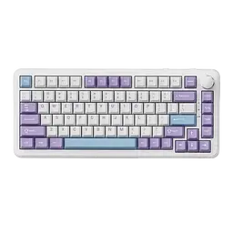 Клавіатура Ajazz AK820 Max HE RGB White Purple (AK820MAX-HEMS-HS)