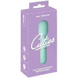 Мінівібратор Cuties Mini Wand Green - мініатюра 10