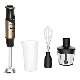 Блендер заглибний Tefal Quickchef 3 в 1 чорно-бронзовий 1000 Вт (HB656G10)