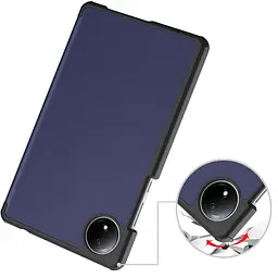 Чохол-книжка BeCover Smart Case для Xiaomi Redmi Pad SE 8.7" Deep Blue (711905) - мініатюра 2