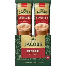 Напій кавовий Jacobs 3 в 1 Cappuccino 18.7 г х 10 шт.