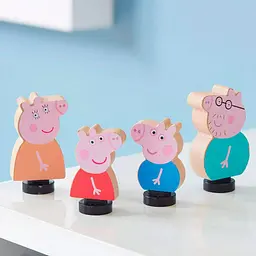 Дерев'яний набір фігурок Peppa Pig Сім'я Пеппи (7628) - мініатюра 3