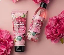Кондиціонер для волосся Barwa Natural Збільшення об'єму з екстрактом півонії, 200 мл - мініатюра 2