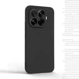 Чехол-накладка для смартфона Xiaomi 15T Pro 5G, противоударный, силиконовый, термополиуретановый (ТПУ), с защитой камеры и корпуса, черный, защита всего корпуса, ArmorStandart (ARM86994) - мініатюра 2