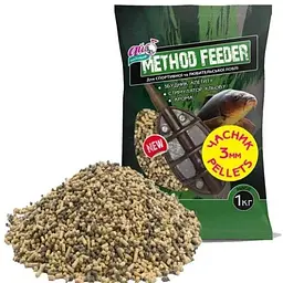 Принада в гранулах Pellets Ай Підсікай Часник FEEDER Ø3.0мм