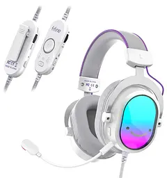 Игровая гарнитура Fifine H16 7.1 RGB White (H16W)