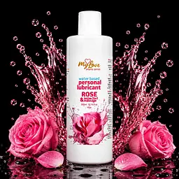 Лубрикант Boys Of Toys MyLove Aroma Series IntimMassage Rose 2в1 та масажний гель, 300 мл - мініатюра 2
