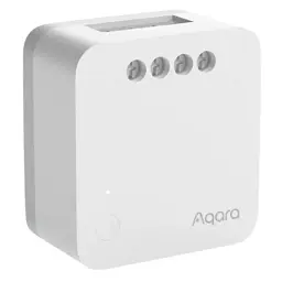 Розумне одноканальне бездротове реле без нейтралі Aqara Single Switch Module T1 No Neutral [DLKZMK12LM] CN [61563]