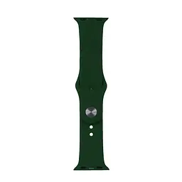 Ремінець Silicone Apple Watch 42/44/45/46/49 мм Pine Forest Green L
