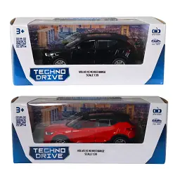 Автомодель – Volvo XC40 (червоний, чорний) - мініатюра 5