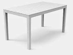 Стіл Progarden SUMATRA 138x78x72  білий