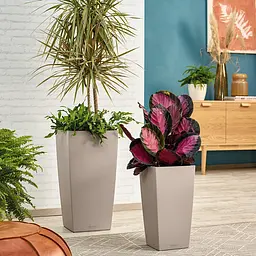 Вазон Lechuza Cubico Color, 14 л, білий (13130) - мініатюра 9