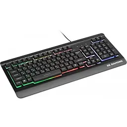 Клавіатура дротова 2E Gaming KG320 LED USB Black Ukr - мініатюра 5