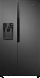 Холодильник Gorenje SBS 179x68x91см 2 двері Х-368 л М-167 л A++ NF Plus Інвертор диспенсер дисплей чорний (NRS9EVB)