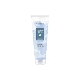 Гель для душу Fortesse Professional Charcoal Detox Perfumed Shower Gel з білим вугіллям та олією чайного дерева 270 мл (4823115508164)