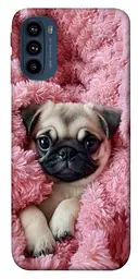 TPU чохол Demsky Мопс у ніжностях для Motorola Moto G41