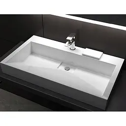 Умивальник Rea Goya 37x50 білий (REA-U8900) - мініатюра 6