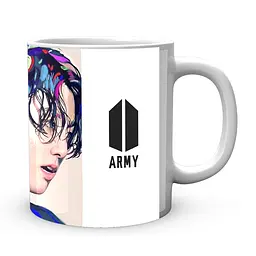 Кружка GeekLand Bangtan Boys BTS Малюнок Яскраве волосся Army CP 04.481.300 - мініатюра 3