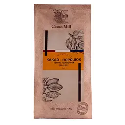 Какао-порошок темно-червоний 20-22% Cacaomill 1 кг
