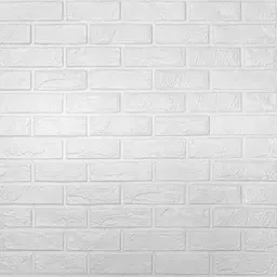 Самоклеюча 3D панель Sticker Wall культурний камінь білий 700х800х8мм 196 SW-00000485