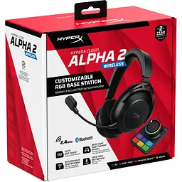 Навушники HyperX Cloud Alpha 2 Wireless Black (AJ5C7AA) - мініатюра 11