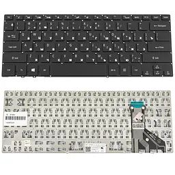 Клавіатура для ноутбука ACER (AS: SP714-51) rus, black, без кадру
