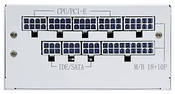 Блок живлення ALmordor 750 Вт SFX, White, модульний, 80+ Gold, Active PFC, 80 мм, 4xMolex / 8xSATA / 3x6+2-pin / 2x4+4-pin / 1x20+4-pin (ALSFX750WH) - мініатюра 3
