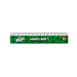 Лінійка YES Minecraft.Boom, 15 см, 10 шт. в упаковці