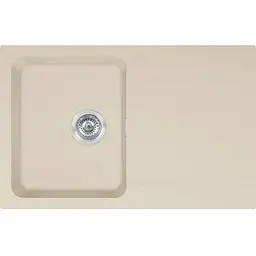 Кухонна мийка Franke Orion OID тектонайт, прямокут., з крилом, 780х500х180мм, чаша - 1, врізна, бежевий