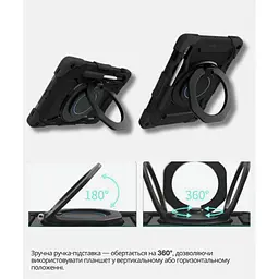 Чохол до планшета BeCover Stand Samsung Galaxy Tab S10 FE Plus (SM-X620/SM-X626) 13.1" Black (714564) - мініатюра 3