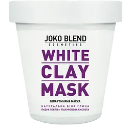 Біла глиняна маска для обличчя Joko Blend White Сlay Mask, 80 г