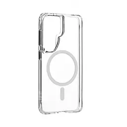 Чехол Samsung Galaxy S26 5G, Clear MagCase, прозрачный, противоударный, магнитный, панель-накладка с поддержкой MagSafe, поддержка беспроводной зарядки MagSafe, защита всего корпуса, TPU+PC, ArmorStandart (ARM88864) - мініатюра 2
