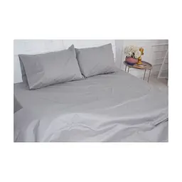 Постільна білизна MirSon King Size Бязь Premium 16-5703 Light Gray 220х240 (2200001171787) - мініатюра 4