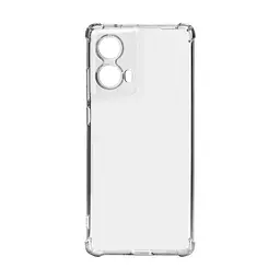 Прозрачный чехол для Motorola G85 5G с защитой камеры и усиленными бортами, тонкий, силиконовый, бесцветный, ударопрочный, противоударный бампер с закрытой камерой, ArmorStandart (ARM79645)