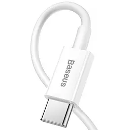 Кабель Baseus Superior Series Cable Type-C to Lightning 20W 1m CATLYS-A02 White - мініатюра 8