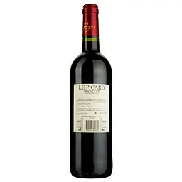 Вино AG Vins Le Picard AOP Bordeaux 2018, червоне, сухе, 0,75 л (919506) - мініатюра 2