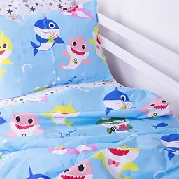 Комплект постільної білизни MirSon Kids Time 17-0522 Sharks are fun дитячий - мініатюра 3