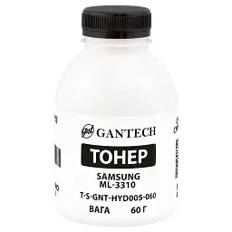 Тонер Samsung ML-3310, bottle 60g Gantech (TSM-HYD005-060)
