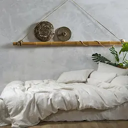 Постільна білизна з льону Lotus Home - Karlin stripe linen євро - мініатюра 2