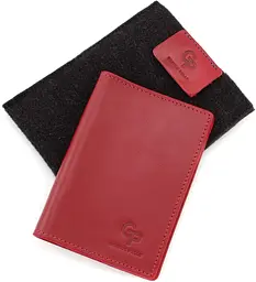 Шкіряна обкладинка для документів GRANDE PELLE 14х10х0,5 см acs0026395 - мініатюра 4