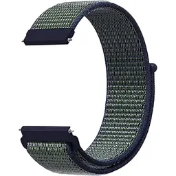 Ремінець DK CDK для Xiaomi Haylou LS12 (RS4) 22mm Nylon Sport Loop (012416) (midnight fog)