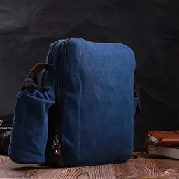 Чоловіча текстильна сумка з чохлом для води Vintage 22х28х11 см sum0028940 - мініатюра 10