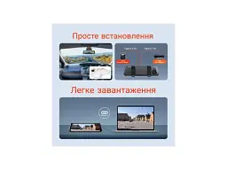 Відеореєстратор-дзеркало 70Mai Dash Cam S410 - мініатюра 4