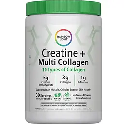 Креатин та мульти Колаген Rainbow Light Creatine + Multi Collagen 285 г