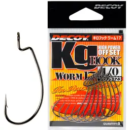 Гачок Decoy Worm17 Kg Hook 2 (9 шт/уп)