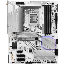 Материнська плата AsRock Z890 PRO RS WIFI WHITE (1851/Z890, 4xDDR5, PCIex16, HDMI/DP/TB4, 4xSATA, 4xM.2, 2.5Glan, 7.1c